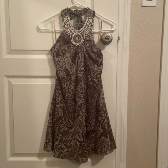 Purple Hearts boho beaded neckline - Picture 1 of 4